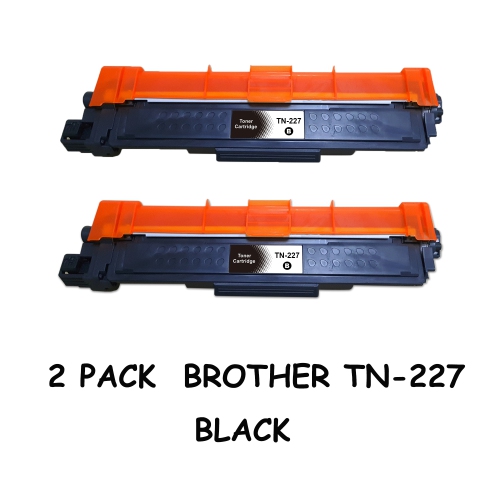 Bestoner™ 2 PK Brother TN227/TN-227/TN-223/TN223 High Yield Black Compatible Toner Cartridge Brother HL-L3210 HL-L3230 L3270CDW L3290CDW MFC-L3710CW