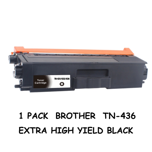 Bestoner™ Brother TN436/TN-436/tn436/tn-433/tn433/TN431/TN-431 Extra High Yield Black Compatible Toner Cartridge HL-L8360CDW/ HL-L8360CDWT/