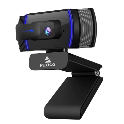 NexiGo N930AF AutoFocus 1080p Webcam with Stereo Microphone and Privacy Cover