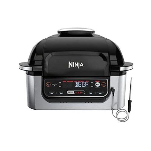 NINJA FOODI 9-IN-1 PRESSURE, BROIL, DEHYDRATE, SLOW COOKER, AIR FRYER, AND MORE, WITH 6.5 QUART CAPACITY AND A HIGH GLOSS FINISH - BLACK - REFURBISHED