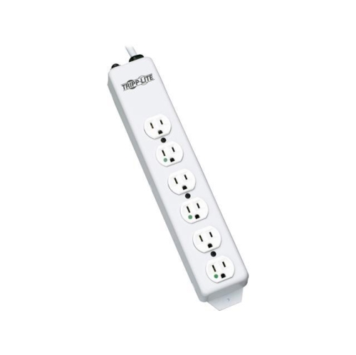 TRIPP LITE POWER STRIP Medical-Grade with 6 Hospital-Grade Outlets, 15 ft. Cord, NOT for Patient-Care Vicinity – UL 1363