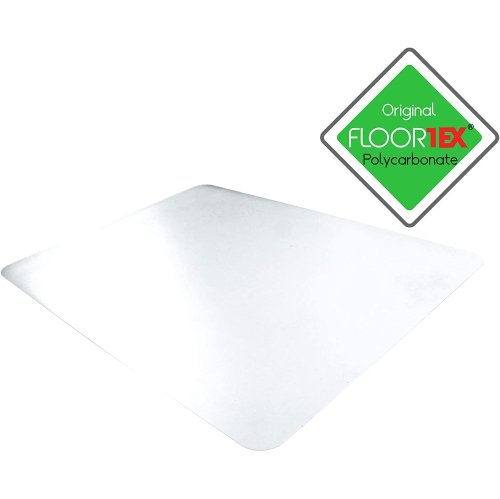 Anti-Slip Desk Mat, Rectangular, Clear, 19" x 24"