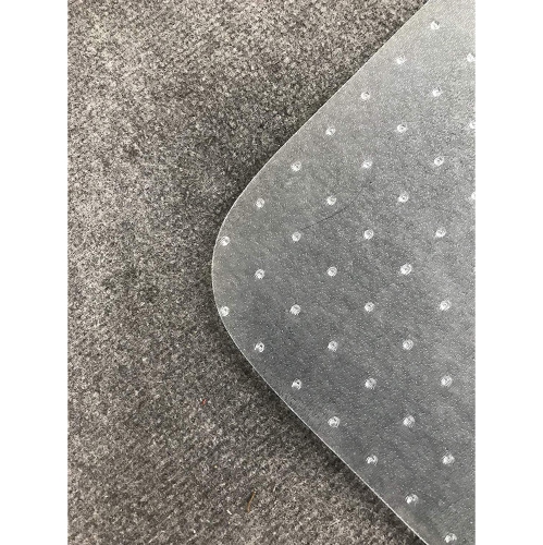 Chair Mat for Carpet, Delivered Rolled 36’’ X 48’’ with Lip, 2mm Thick Hard Smooth Heavy Duty Sturdy