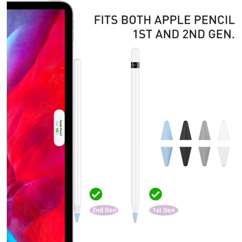 40 Pack Tips Cover Silicone Nibs Caps Accessories Compatible with Apple Pencil 1st and 2nd Generation