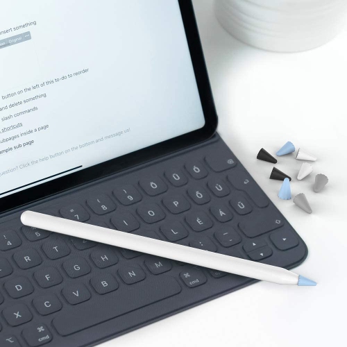 40 Pack Tips Cover Silicone Nibs Caps Accessories Compatible with Apple Pencil 1st and 2nd Generation