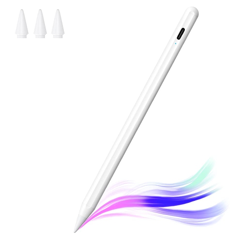 Stylus Pen for iPad with Palm Rejection, KINGONE Active Stylus with Magnetic Rechargeable Digital Pencil for 2018-2020 Apple