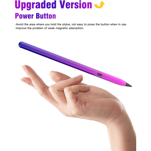 Stylus Pen for iPad Palm Rejection Tilt High Precision Apple Pencil Compatible with(2018-2022) iPad Pro 2021 11/12.9/iPad Air 5th 4th 3rd,iPad