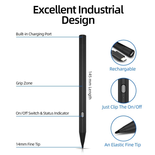 AWINNER Stylus Pens for Touch Screens, Fine Point Stylist Pen Pencil Compatible with Apple iPad 9.7-inch