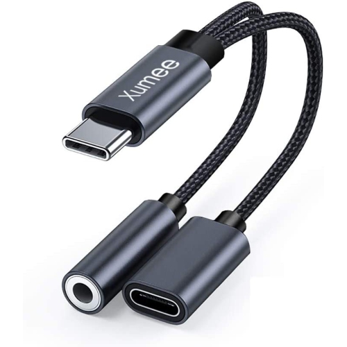 Adaptateur USB-C à 3,5 mm pour Samsung S21 Ultra, adaptateur de prise  pour écouteurs USB-C à adaptateur de clé audio auxiliaire pour Galaxy S22  Ultra S21 S20 FE S20 Pixel 7 6 Pro