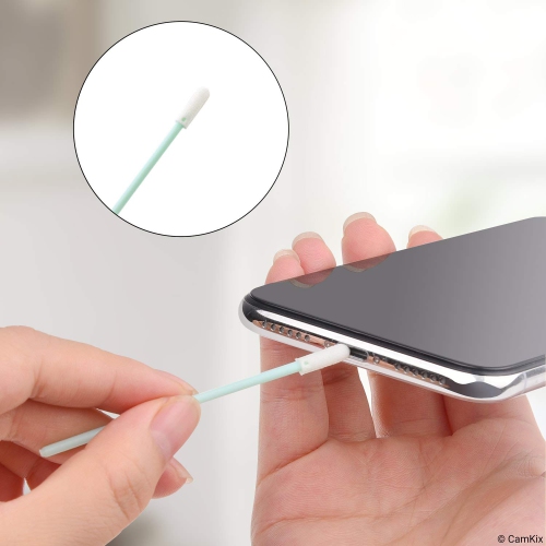 Trousse de nettoyage pour téléphone/écran - vaporisateur de nettoyage, 4 Swabsticks Bob l'éponge, 3 chiffons en microfibre - haute précision,