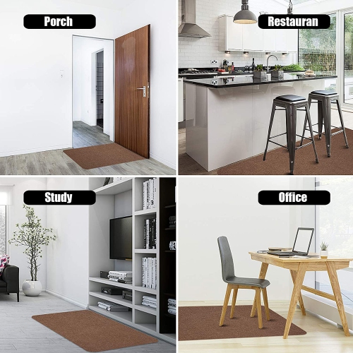 Vicwe Chair Mat for Hardwood Floors, 4MM Thick, 48" x 36" Office Home Floor Protector Mat, Multi-Purpose Chair Carpet for Home/Office