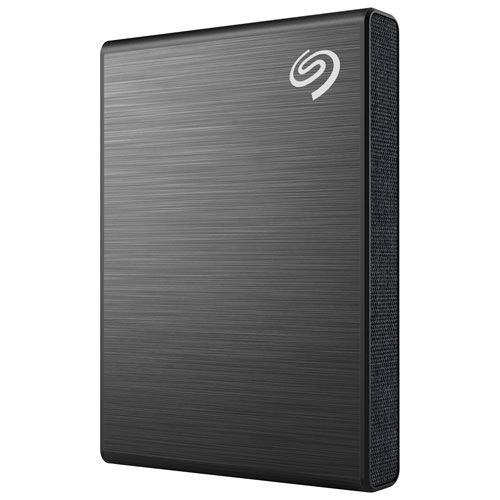 Seagate One Touch 1TB USB 3.2 External Solid State Drive - Black