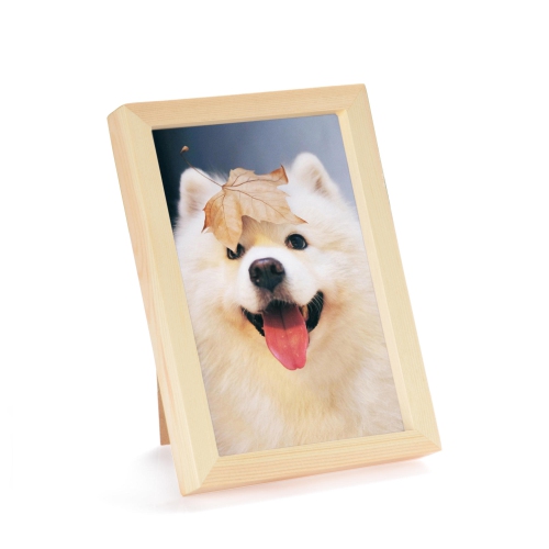 SAVEONMANY  Modern Photo Frame for Wall Or Tabletop, 1/pack - 5" X 7", Light Oak