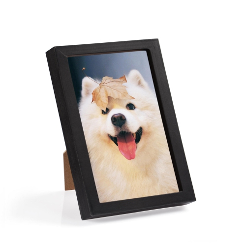 SAVEONMANY  Modern Photo Frame for Wall Or Tabletop, 1/pack - Black, 5" X 7"