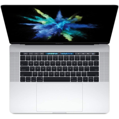 Apple Macbook Pro 15.4" 16GB 256GB SSD - US QWERTY Keyboard - Mptr2ll/a With Touch Bar Mid-2017 - Silver - Certified Refurbished by APPLE - Refurbished condition - Image 2