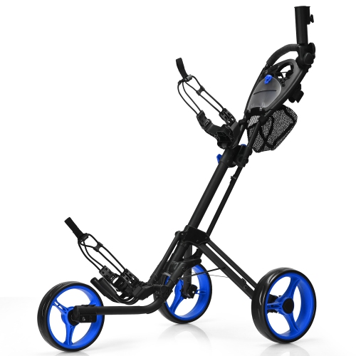 best folding golf push cart