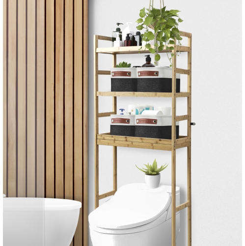 DECOMOMO Fordable Storage Bin - Collapsible Sturdy Cationic Fabric Basket W/Handles for Organizing Shelf Nursery Home Closet | 11.8 x 7.9 x 5.2" | 6