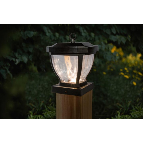 Classy Caps 4x4 Dark Bronze Manchester Solar Post Cap SL994