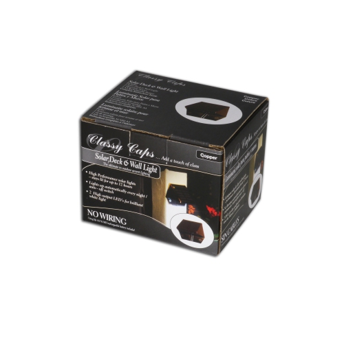 Classy Caps Copper Plated Deck & Wall Light SL177