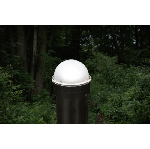 Classy Caps Black Chainlink Summit Solar Post Cap CH2233B