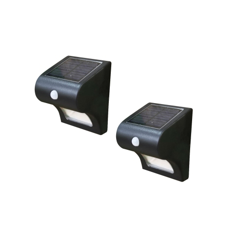 CLASSY CAPS  Solar Motion Sensor Deck & Wall Light Sl133 (2 Pack)