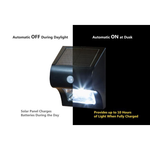 Classy Caps Solar Motion Sensor Deck & Wall Light SL133