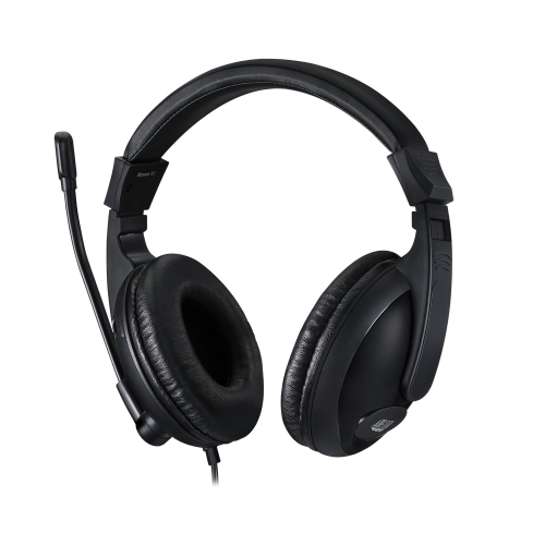 Adesso Xtream H5U Stereo Headset with Mic - Black -