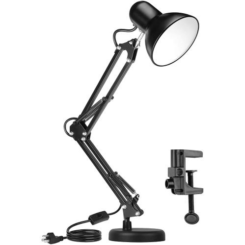 Metal Desk Lamp Ameritop Adjustable, Swing Arm Desk Lamp Canada