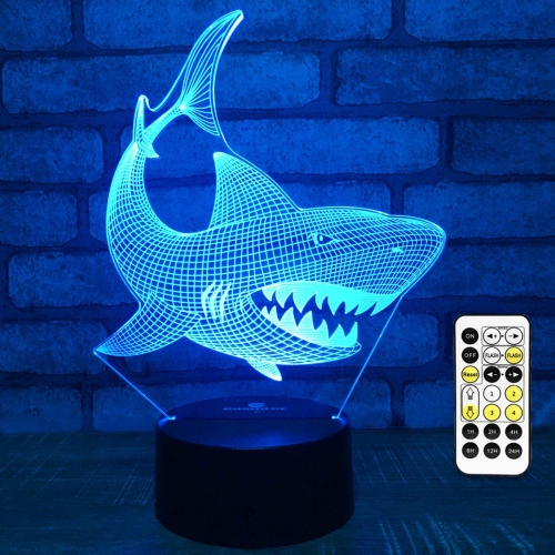 Easuntec Baby Shark Toys Baby Shark Party Supplies 3d Night Light With Timer Remote Control Smart Touch 7 Colors Birthday Gifts Axgear Best Buy Canada