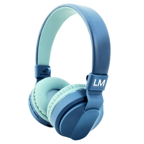 Casque audio PowerLocus Casque Bluetooth Sans Fil, Casque Audio Pour Enfants  - Bleu