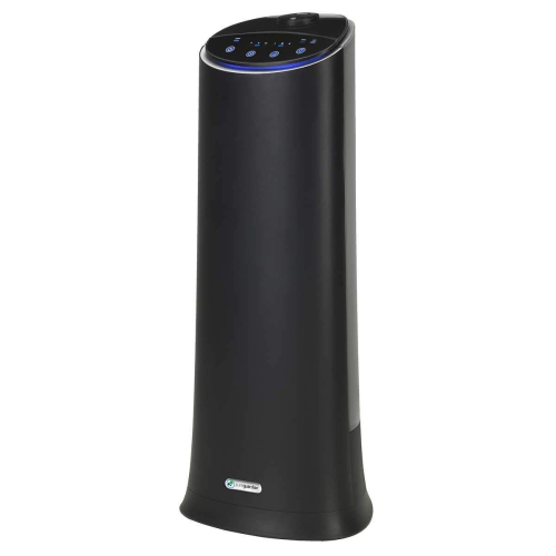 PUREGUARDIAN  Ultrasonic Humidifier Tower With Aromatherapy Tray ( Black) Love