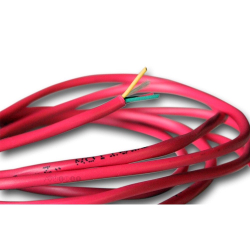 Truarmed 22AWG 4 Conductor Red Quad Alarm Cable