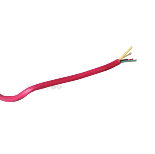 Truarmed 22AWG 4 Conductor Red Quad Alarm Cable
