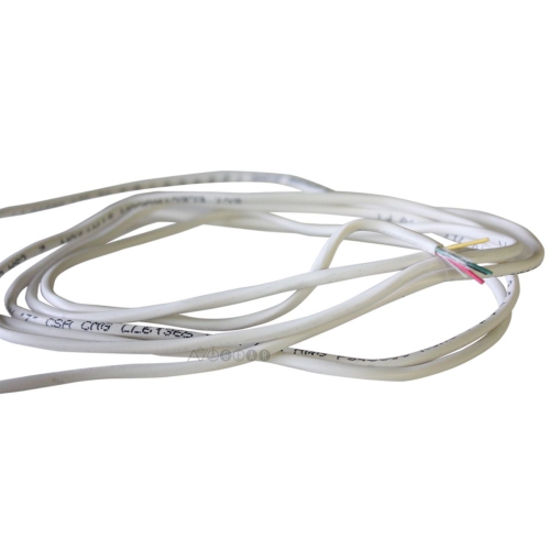 Truarmed 22AWG 4 Conductor White Quad Alarm Cable