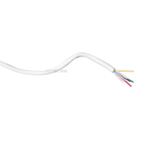 Truarmed 22AWG 4 Conductor White Quad Alarm Cable