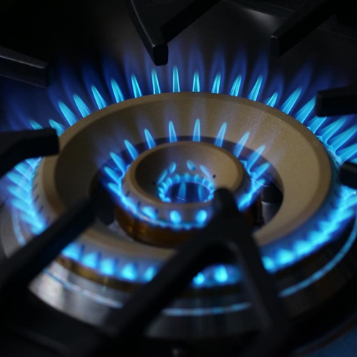 FOTILE GLS30501 30” Stainless Steel 5-Burner Gas Cooktop, Tri-Ring 21,000 BTUs Center Burner with Flame Failure Protection Removable Grates and