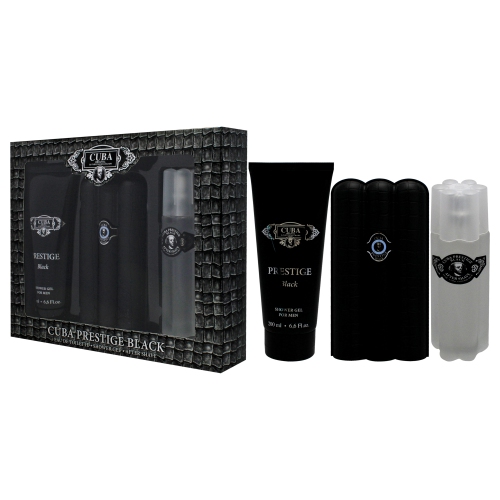 Cuba Gift Set Cuba Prestige Black By Cuba