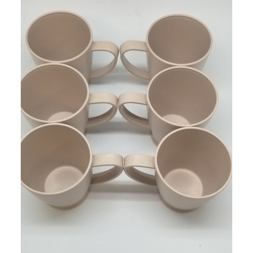 6 PIECES 16oz Light Weight Camping Mug - 77g Each