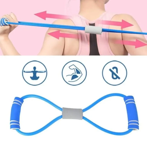ISTAR Resistance Bands Yoga Pull Rope Home Exercise Exercise Fitness Yoga Figure 8 Word Eight Exercise Stretching Exercise Extender