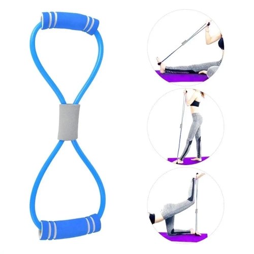 ISTAR Resistance Bands Yoga Pull Rope Home Exercise Exercise Fitness Yoga Figure 8 Word Eight Exercise Stretching Exercise Extender