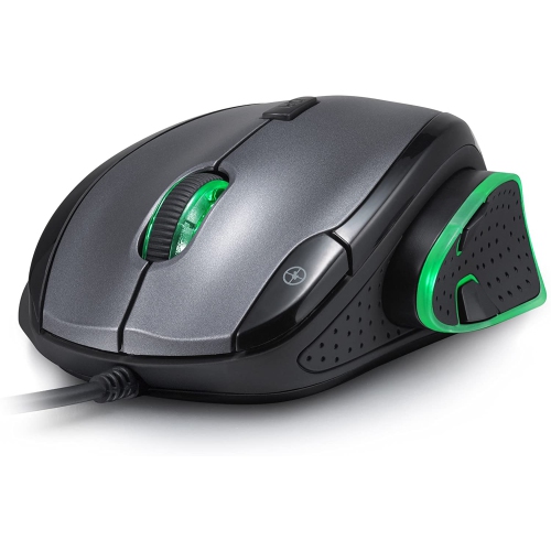 PUREX Technology 3000 DPI High Precision Wired Optical Gaming Mouse with adjustable Thumb-Rest - PXE-M720BU