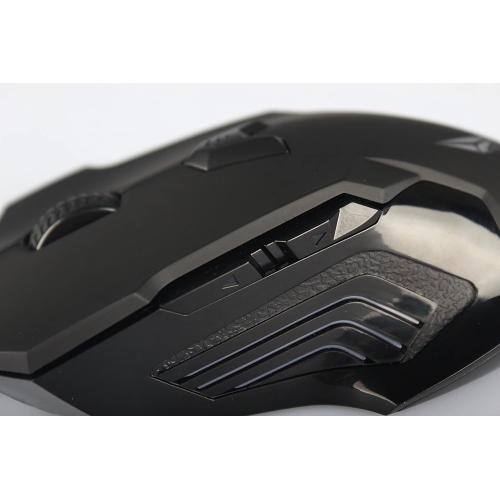 PUREX Technology 8200 DPI High Precision Programmable Wired Laser Gaming Mouse, 8 Programmable Buttons, 6 DPI Settings, 6 Color Led Indicating