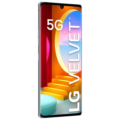Refurbished - LG Velvet 128GB - Aurora Grey