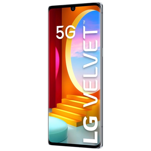 Refurbished - LG Velvet 128GB - Aurora Grey
