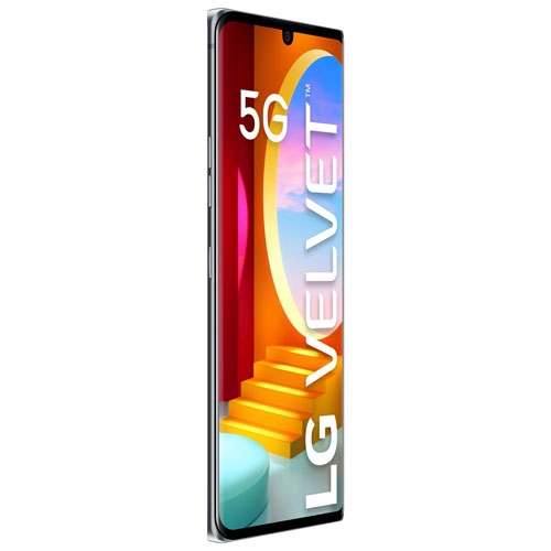 Refurbished - LG Velvet 128GB - Aurora Grey