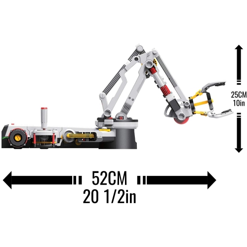 Joysticks Robotic Arm - CIC Kits | DIY Omni-Directional Gripper | Educational STEM Engineering Toys for Kids & Teens