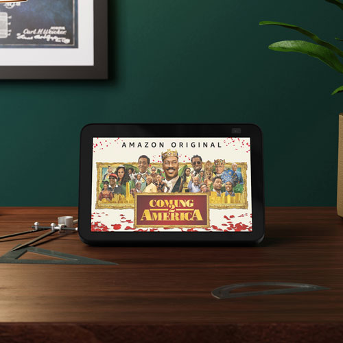 Écran intelligent Echo Show 8 d'Amazon avec Alexa - Anthracite