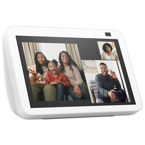 Amazon Echo Show 8 Smart Display with Alexa - Glacier White