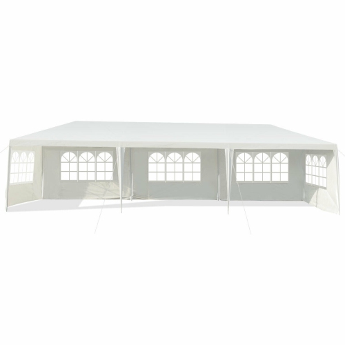 Gymax 10'x30' Heavy-duty Gazebo Wedding Canopy Party Pavilion Outdoor