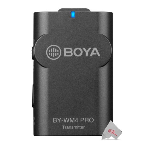 Boya BY-WM4 PRO-K2 Two-Person Digital Camera-Mount Wireless Omni Lavalier Microphone System